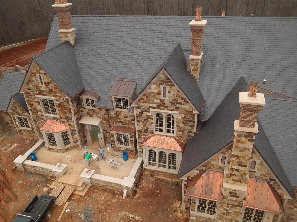 Craftsman Roofing Slate Roof Repair project in Downtown Carpinteria